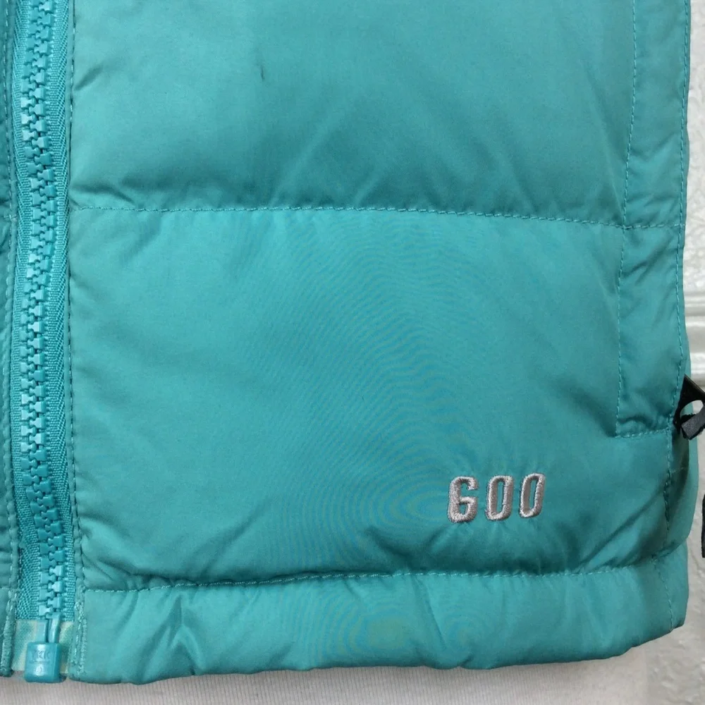 The North Face Teal Blue 600 Down Puffer Vest